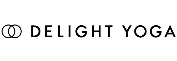 The logo of Delight Yoga, a former Dutch yoga instructor company.